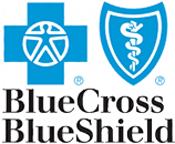 Logo Recognizing North Florida Foot & Ankle Center's affiliation with Bluecross Blueshield